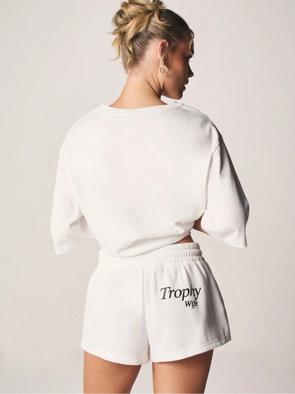 Trophy Wife White Women's Lounge Shorts